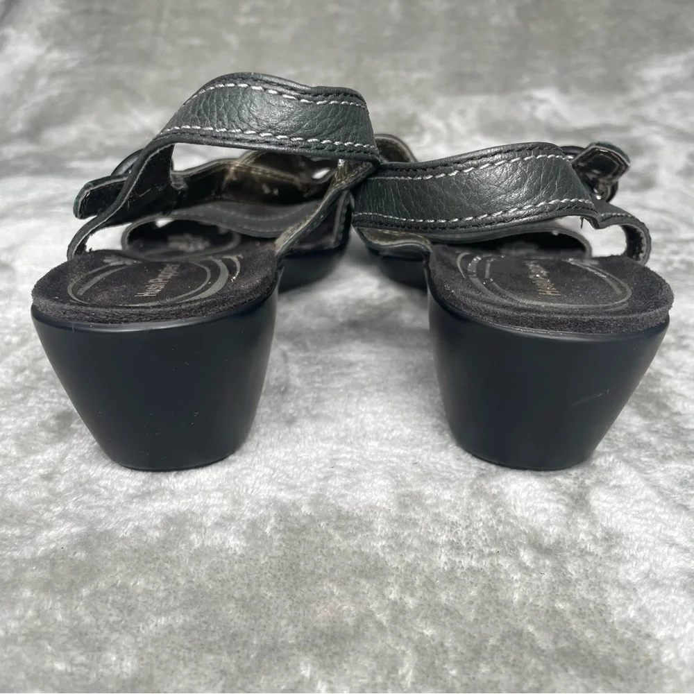 Hush Puppies | Shoes | Hush Puppies Size 7 Leather Wedge Sandals Bundle ...